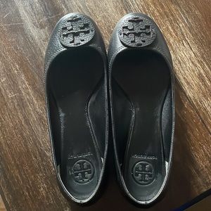Black Tory Burch Flats